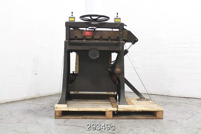 Used Challenge Machinery 30" Sample Cutter #29349