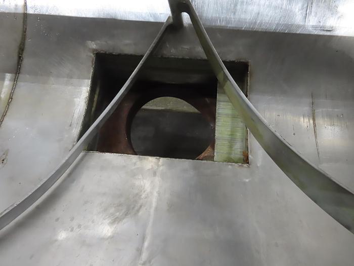 Used 100 CU. FT. STRONG SCOTT RIBBON BLENDER - S/S - 20 HP