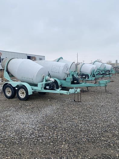 Used U-Cart Batch Plant and U-Cart Mixers