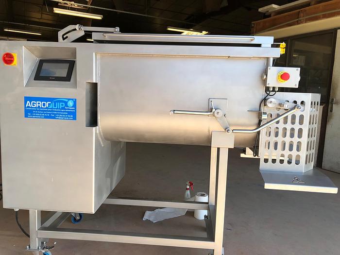 Mélangeur à palettes dechargement frontal