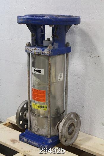 Used Goulds SSV G&L Series SSV Vertical Multistage Pump #29492