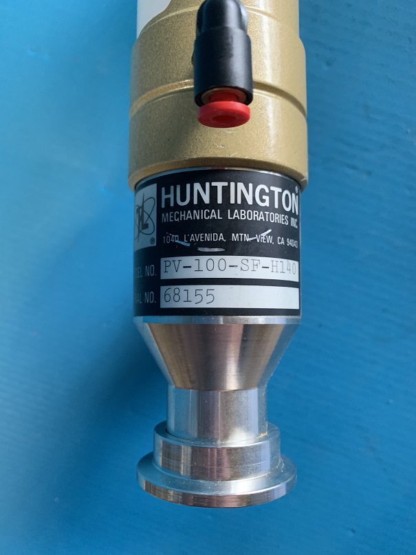 Used huntington vacuum valve pv-100-sf-h140
