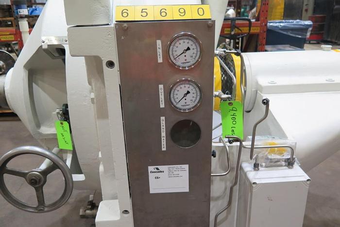 Refurbished Beloit DD4000 34"/38" Floating Disc Refiner #42670