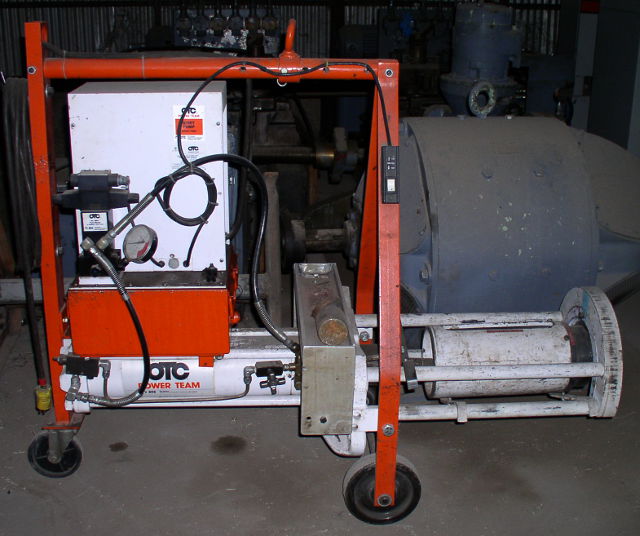 Used 100 Ton OTC/ Power Team/ SPX Bearing Press/ Puller
