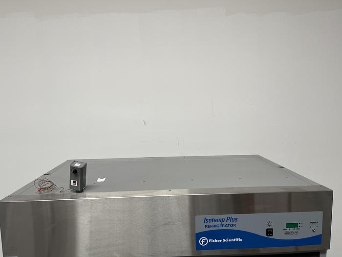 Used Fisher Scientific 13-986-128S Isotemp -10C° Two Glass Door Refrigerator 115V