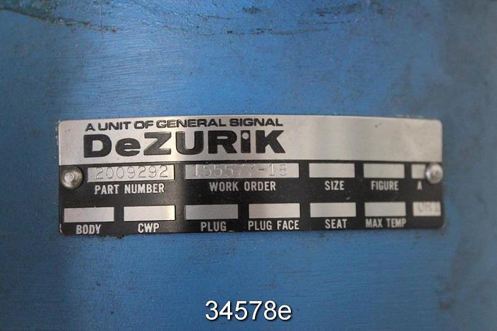 Used Dezurik Basis Weight Valve Control Module #34578