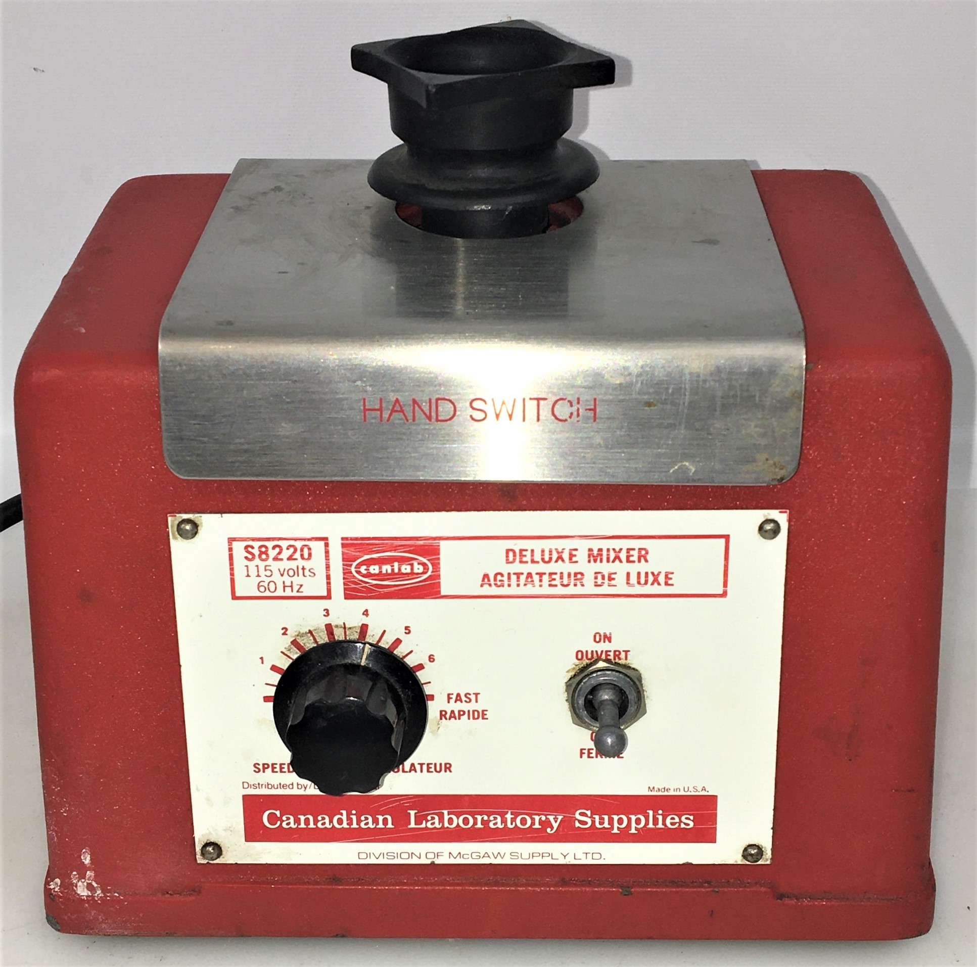 Used Scientific Products Deluxe S8220 Vortex Mixer