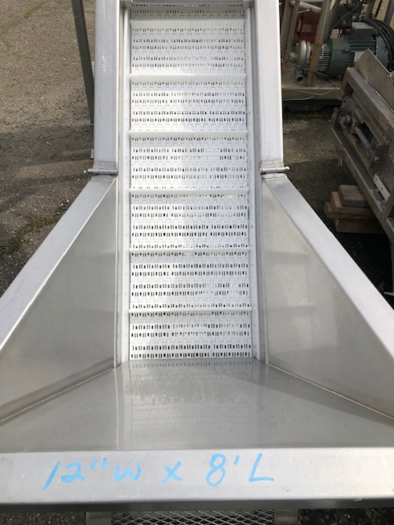 Used Intralox Flighted Belt Elevator