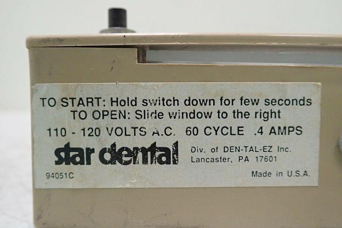 Used Star Dental 94051C Illuminator Light Box