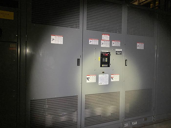 Used SQUARE D COMPANY 2000 / 3000 KVA DRY TYPE TRANSFORMER