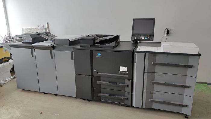 Used 2018 Konica AccurioPress 6120 - include PF-710, FS-532, RU-518, RU-510, SD-510, Pl-502, MK-732, PK-522, HM-103