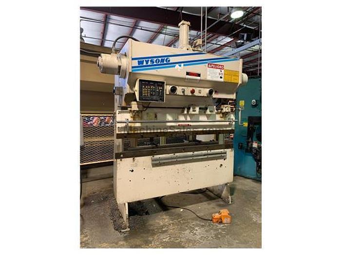 40 Ton x 6' Wysong Hydra-Mechanical CNC Press Brake