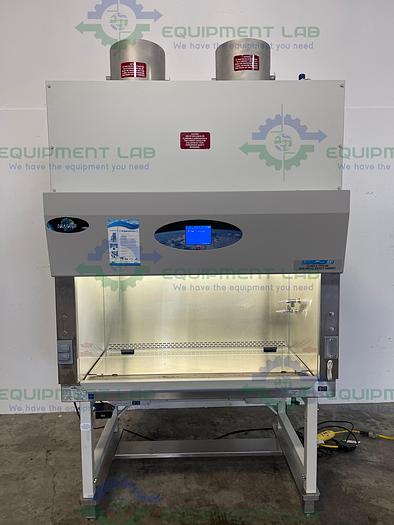 Used Nuaire NU-430-600 Class II B2,4Ft Biological Safety Cabinet w/ Adjustable Stand