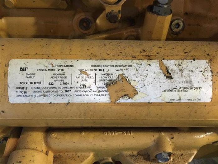 Used 0 Caterpillar C-18 ACERT Diesel Engine