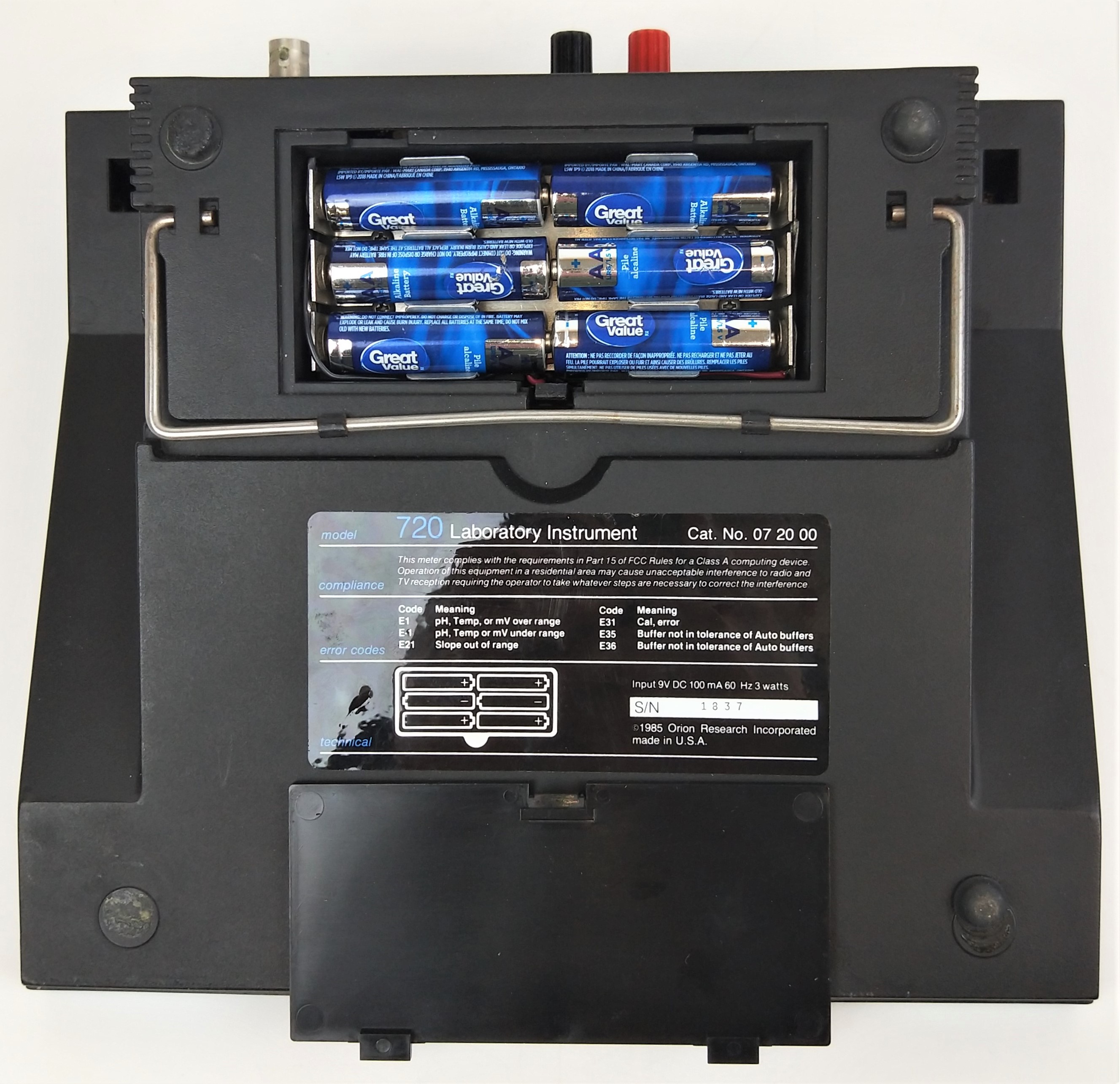 Used Orion SA 720 pH Meter with Electrode