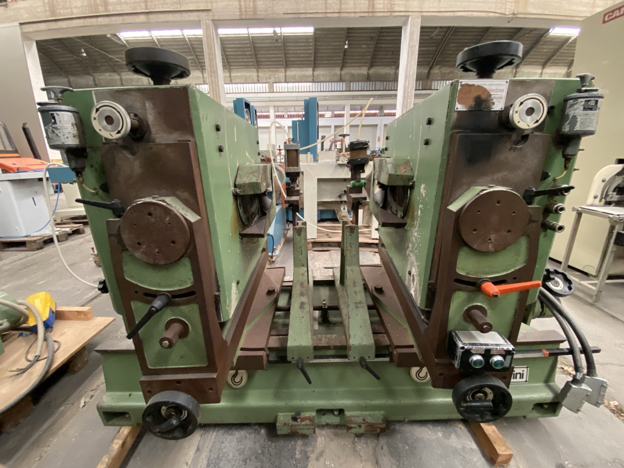 Usato Balestrini Tenonatrice Stondante doppia senza caricatore