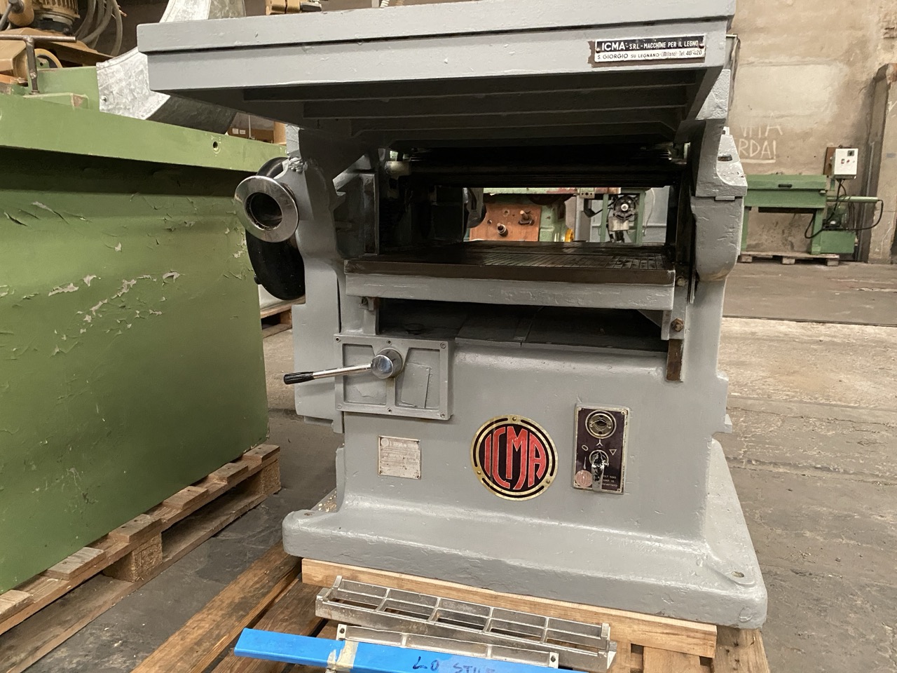 Usato ICMA 50 Pialla Filo e Spessore con banco da mm. 500