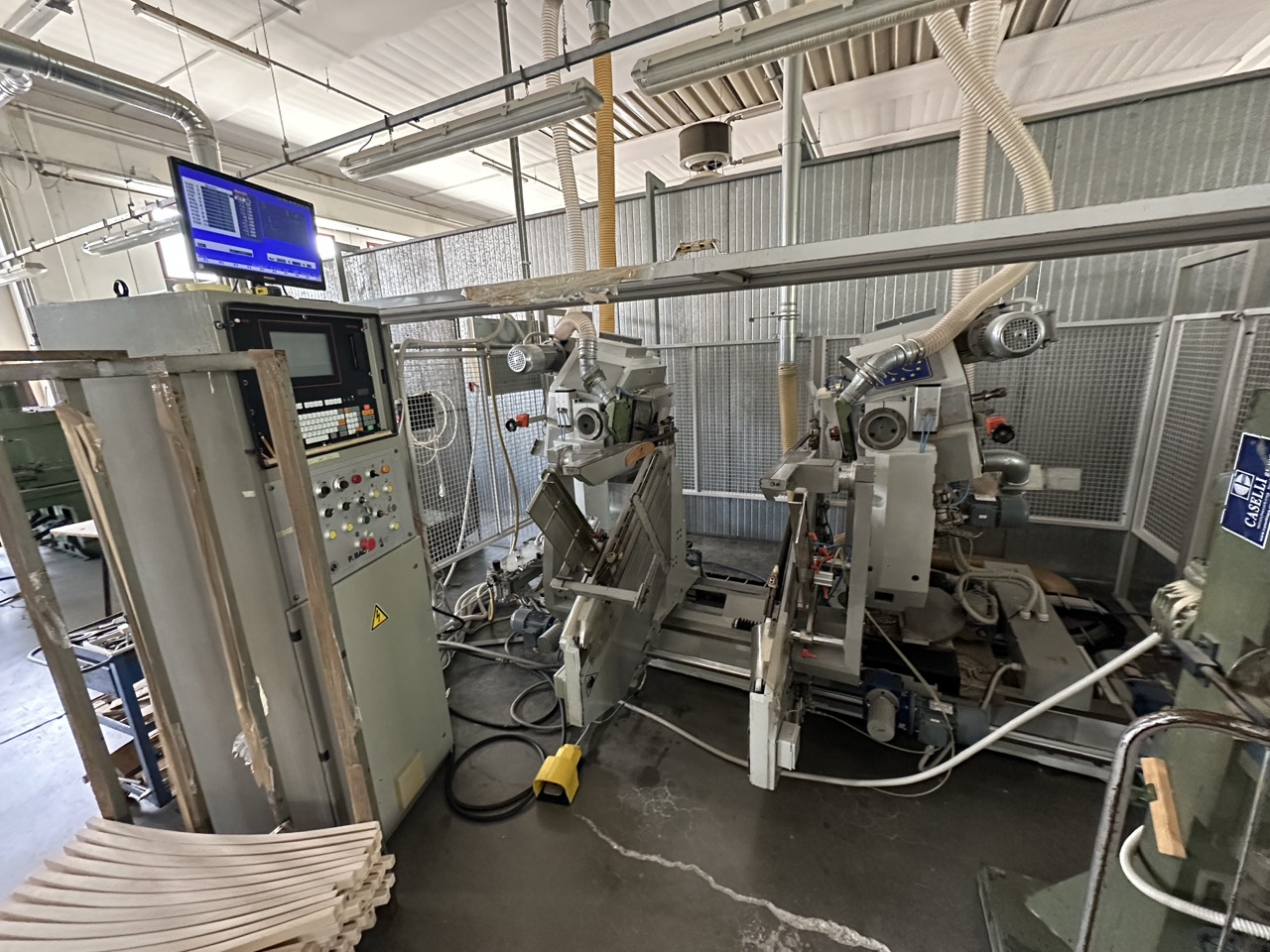 Usato 1999 Bacci TSD-E Tenonatrice Stondante doppia automatica