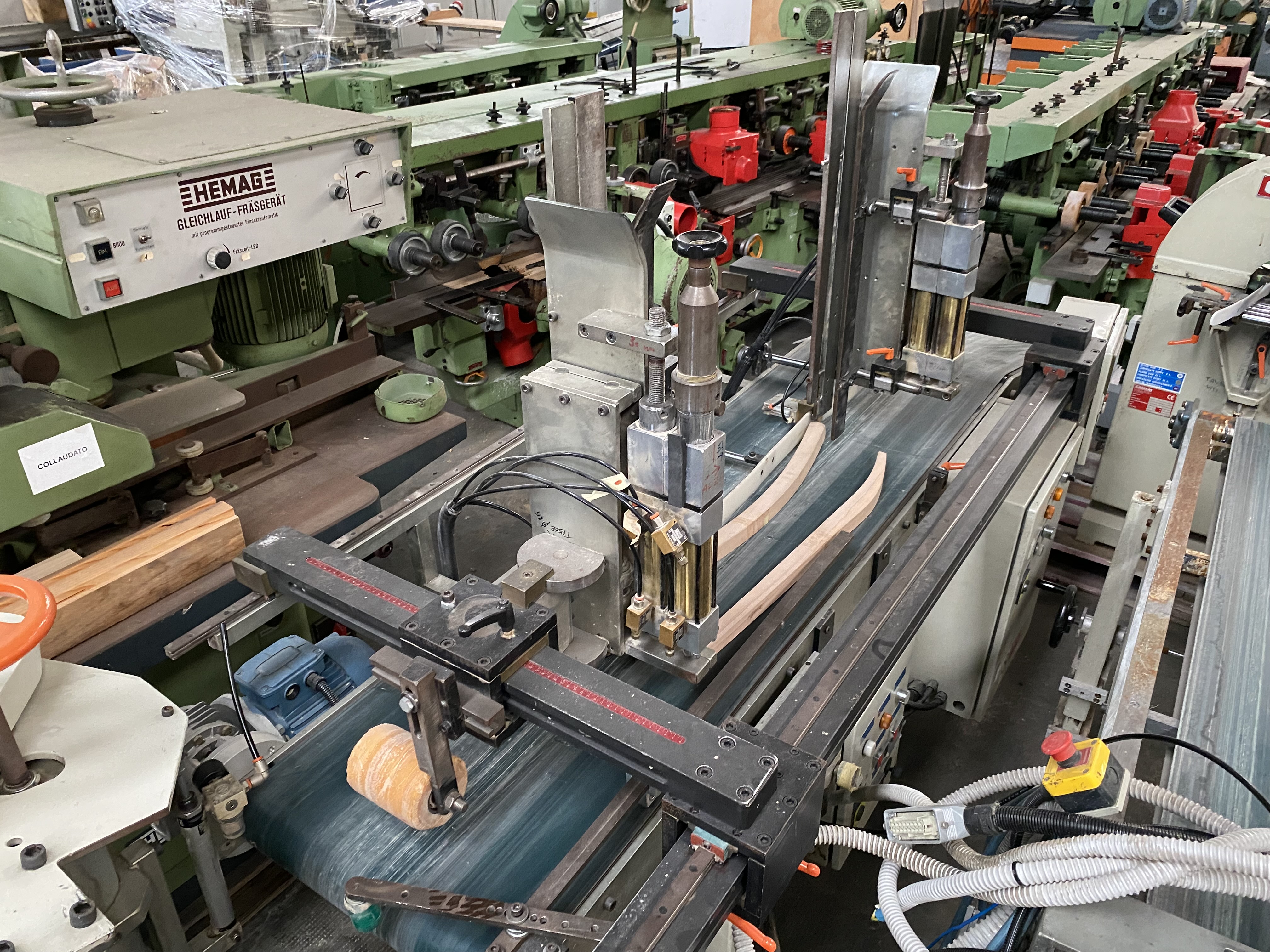 Usato Camam LEC200/AV (modificata) con nastro di introduzione e caricatore