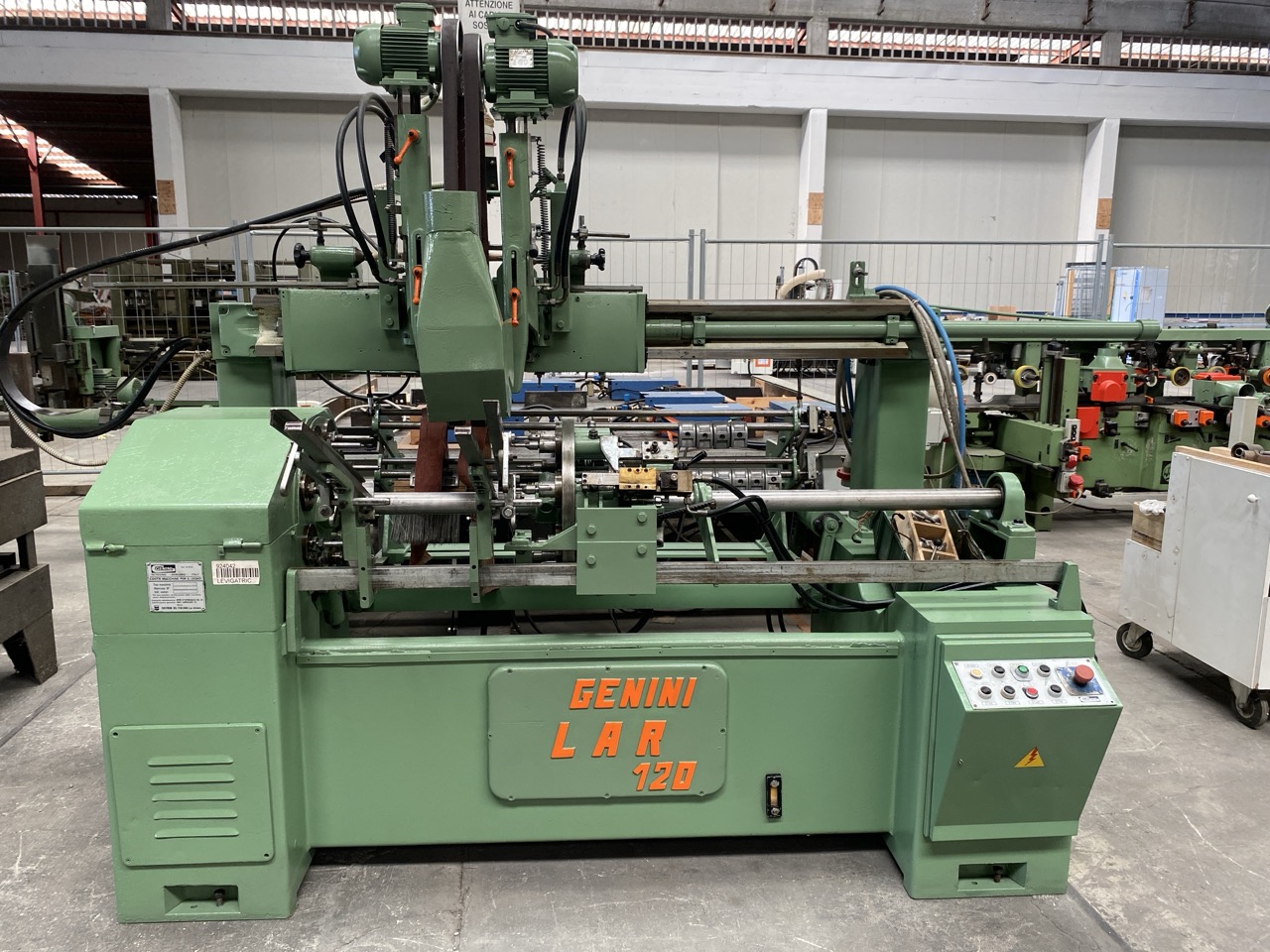 Usato Genini LAR-120 Levigatrice per tornito