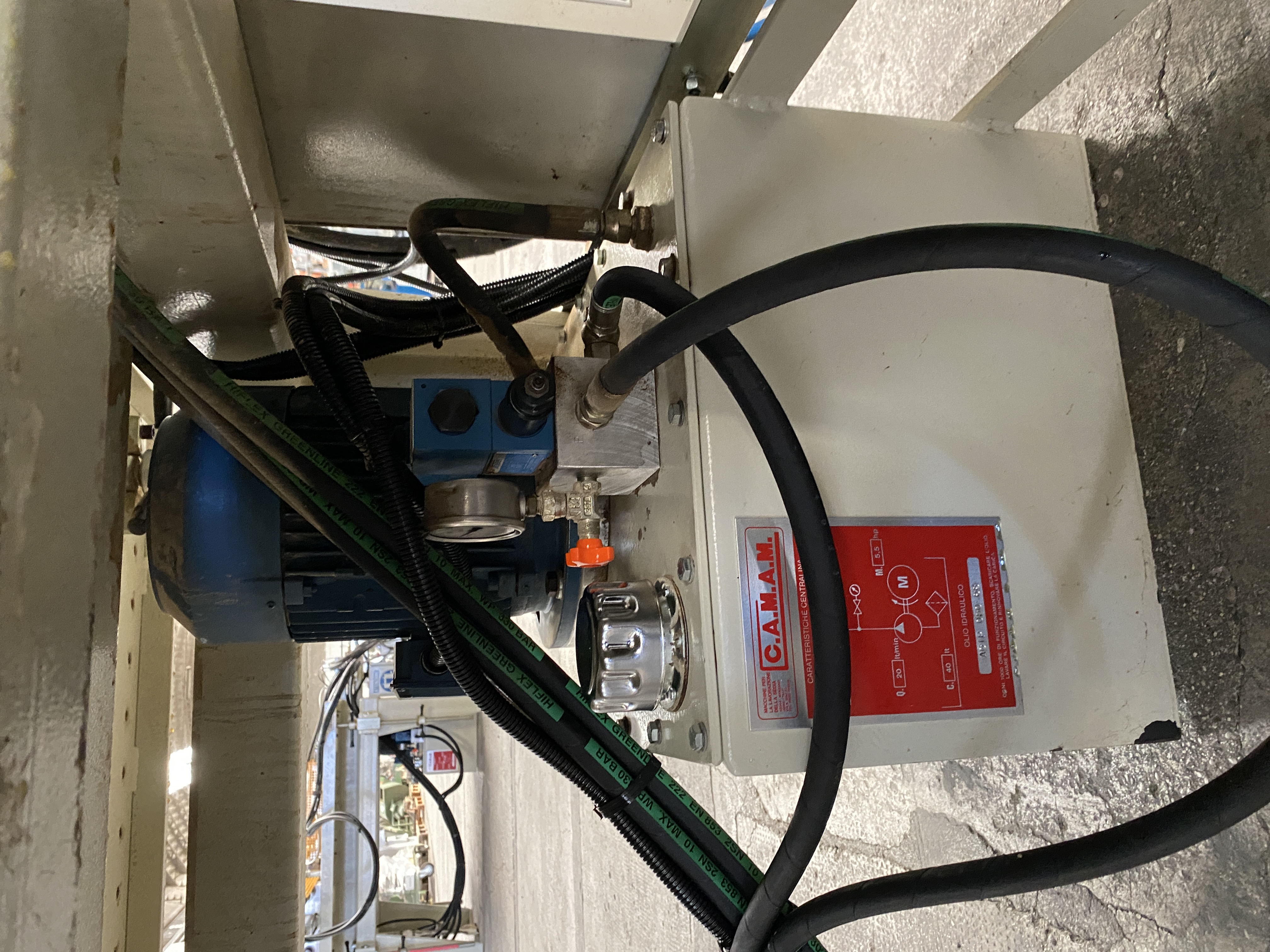 Usato 2002 Camam SI/3L/GI Strettoio idraulico a libro