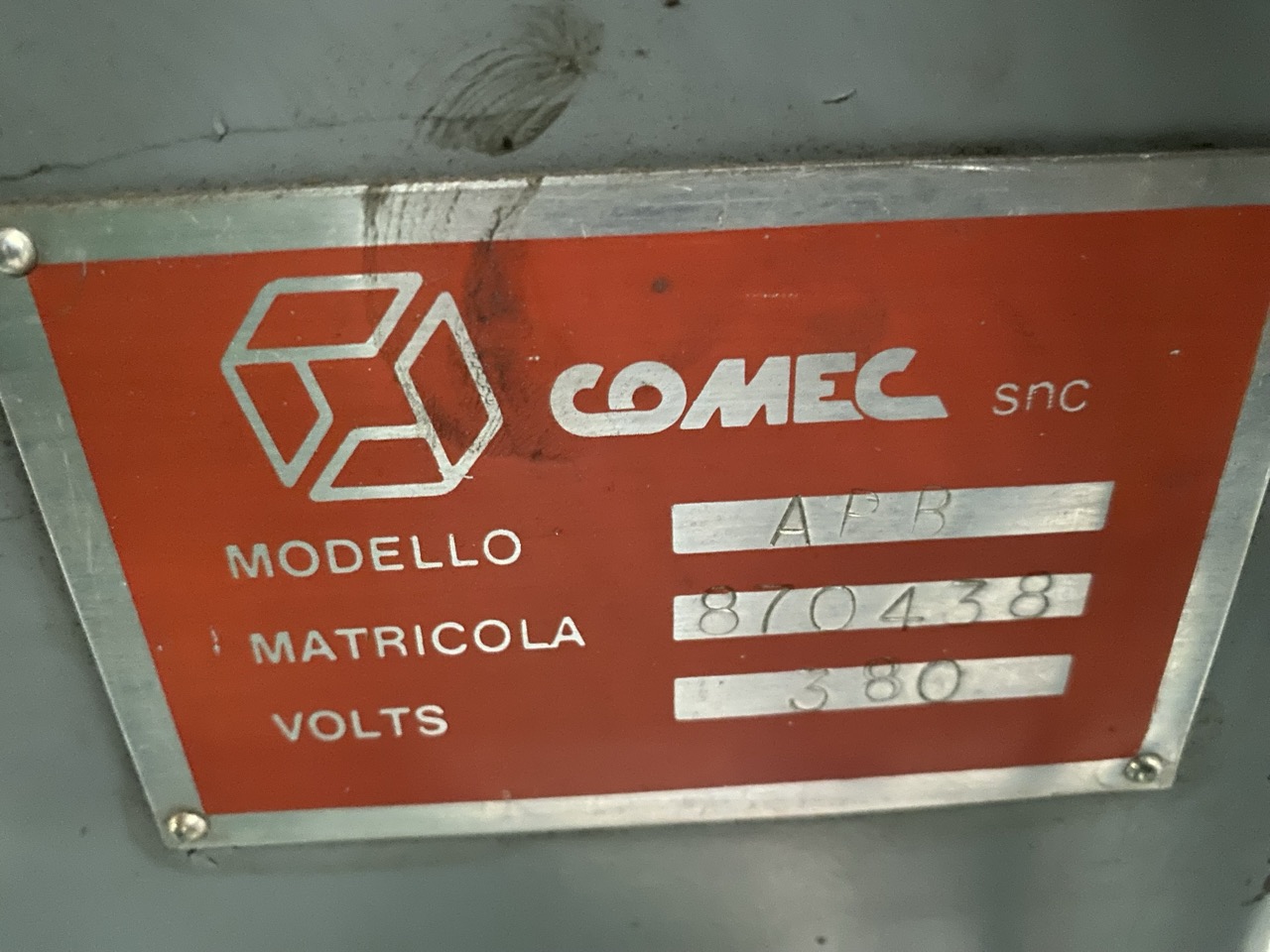 Usato Comec Imbussolatrice (avvita Bussole)