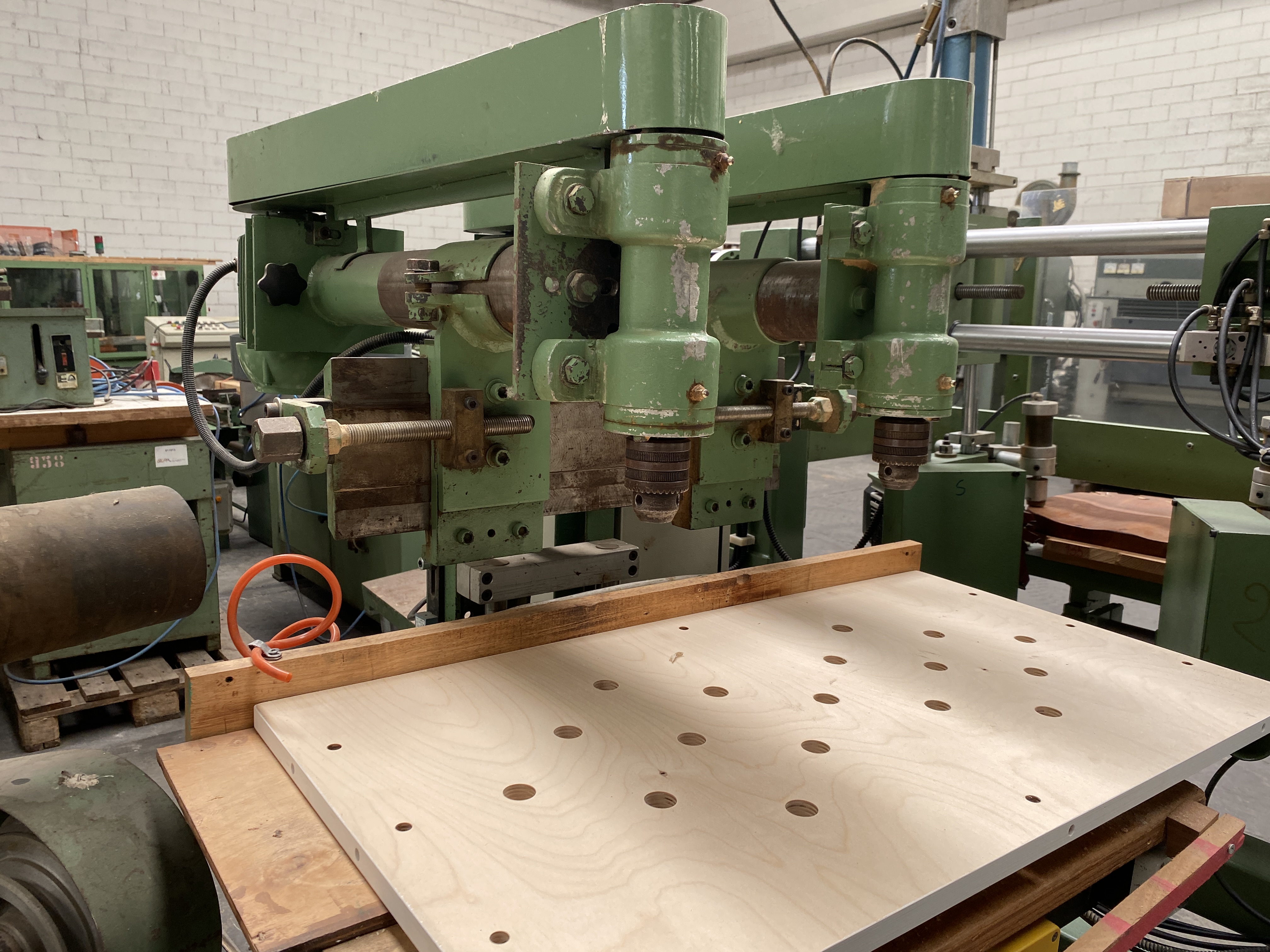 Usato Foratrice verticale a 2 mandrini regolabili