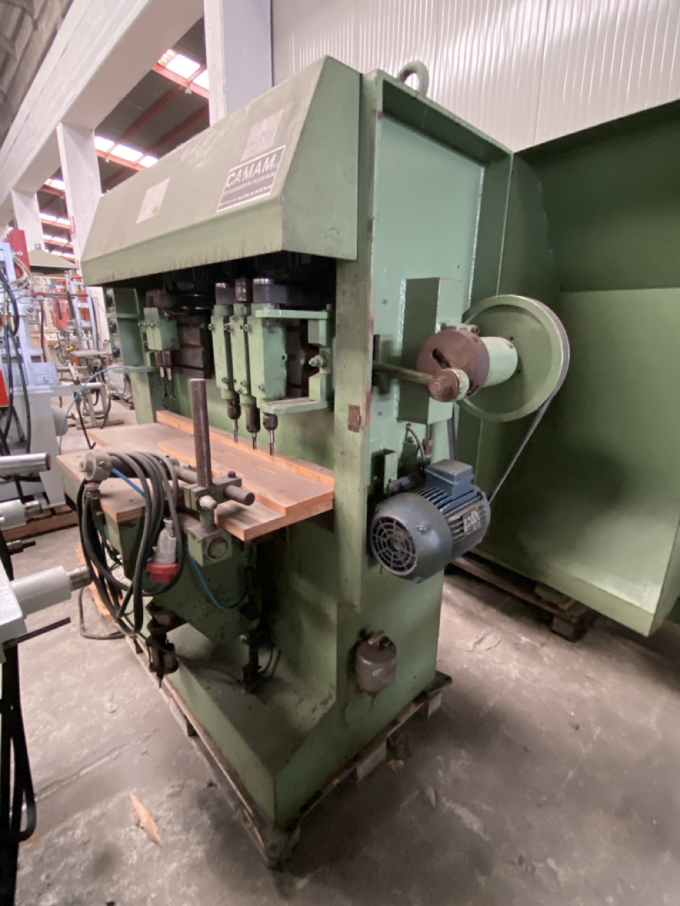 Usato Camam Mortasatrice verticale con 5 mandrini