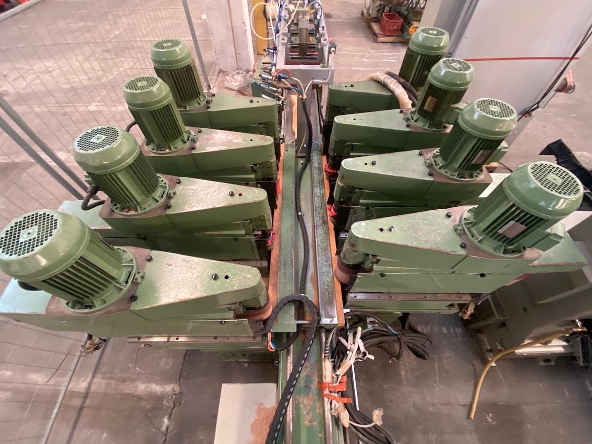 Usato 1994 Bacci FCH8 Fresatrice bialbero a 4 teste per lato (3 a fresare e 1 a levigare)