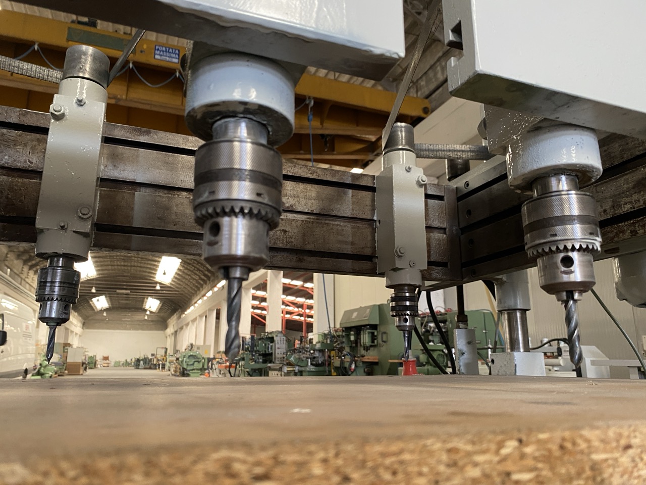 Usato Foratrice verticale a 4 mandrini regolabili, marca Camam