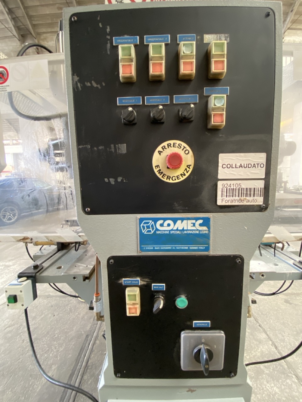 Usato Comec FM/OV 18+8 Foratrice Mortasatrice Comec doppia