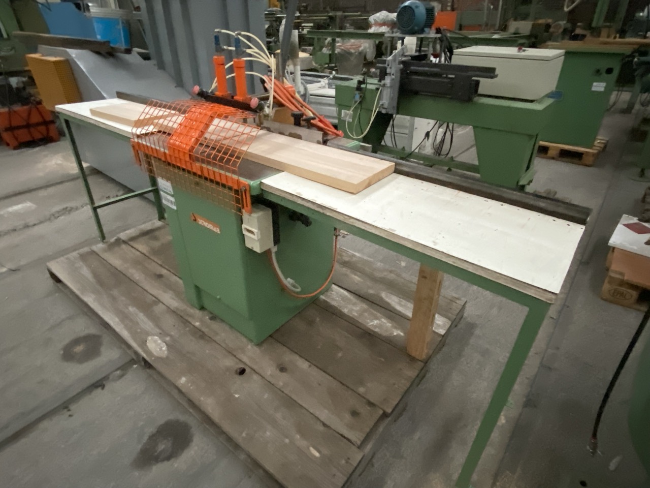 Usato Stromab Troncatrice per Tavole fino a mm. 250, altezza mm. 100