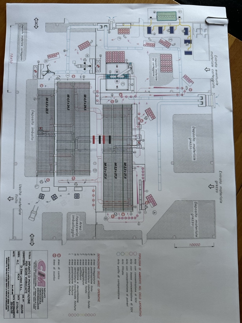 Usato Nastri a tapparella per asciugatura prodotti verniciati (sedie o similari)