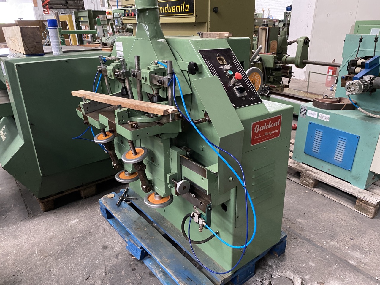 Usato Balestrini Tenonatrice Stondante a 1 testa e 2 banchi