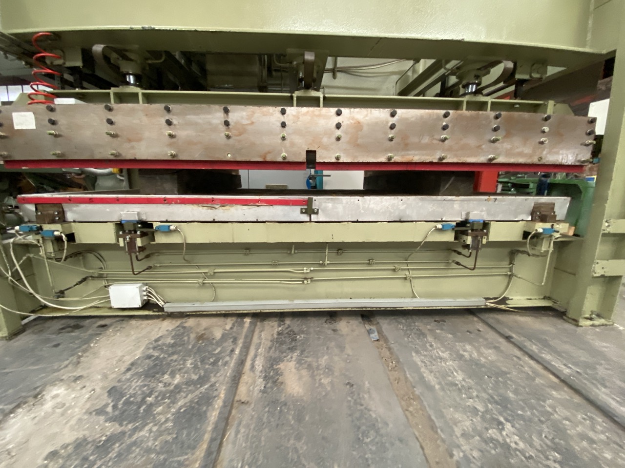 Usato 1996 Pressa Orma modello PFS/5, piano da mm. 3000x1500, usata