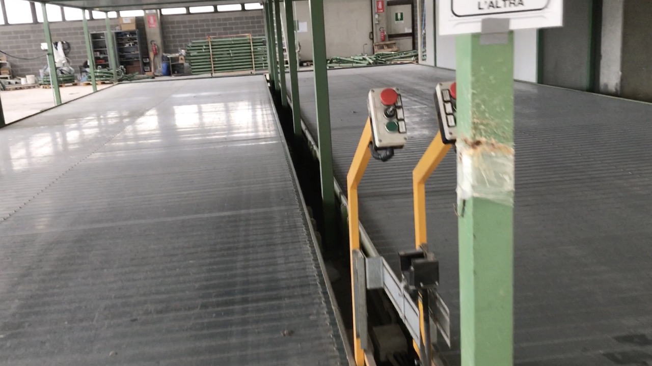 Usato Nastri a tapparella per asciugatura prodotti verniciati