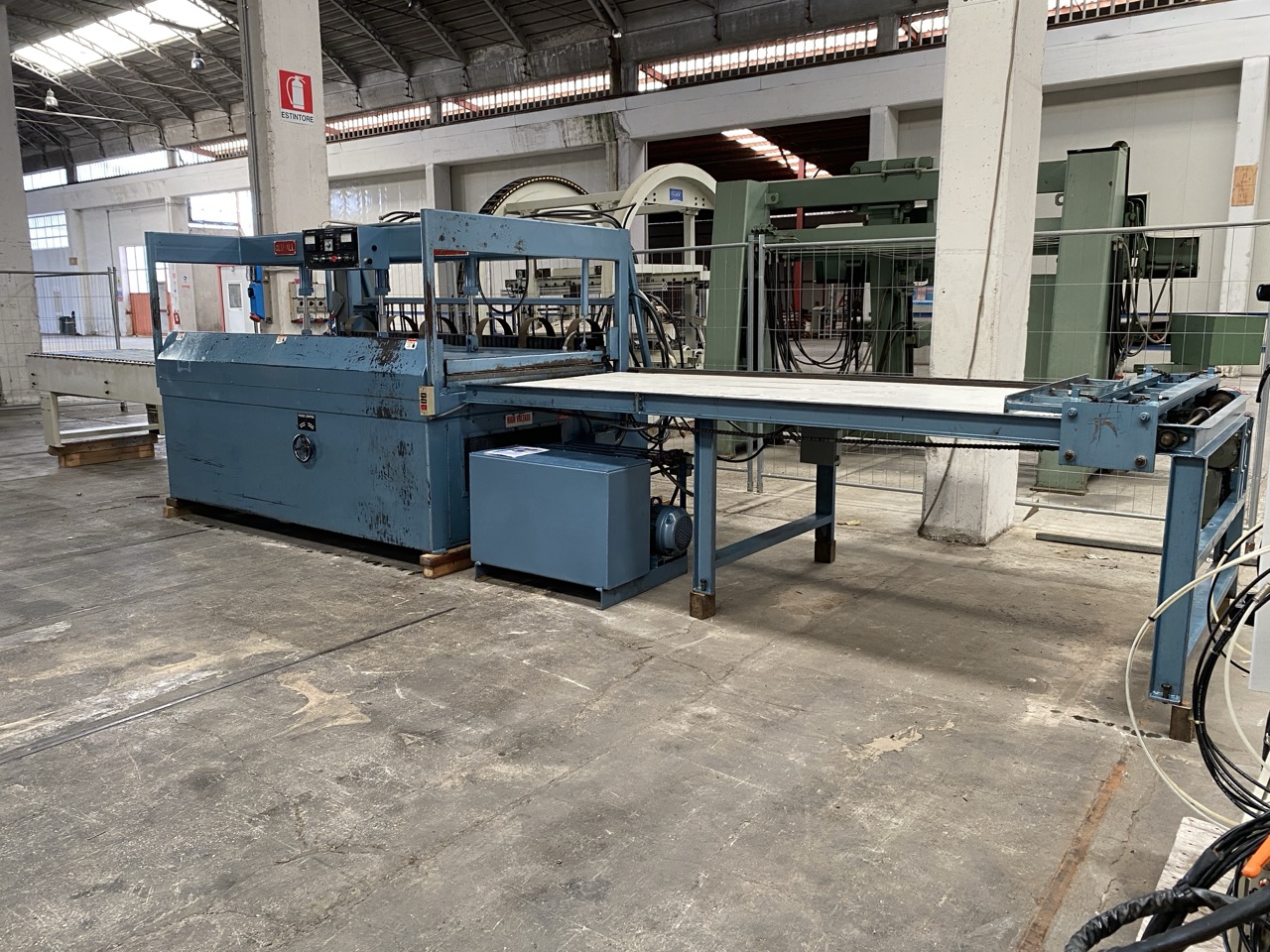 Usato L&L Machinery Inc GLU-ALL Pressa per listellare ad alta frequenza, piano mm. 2700x1300