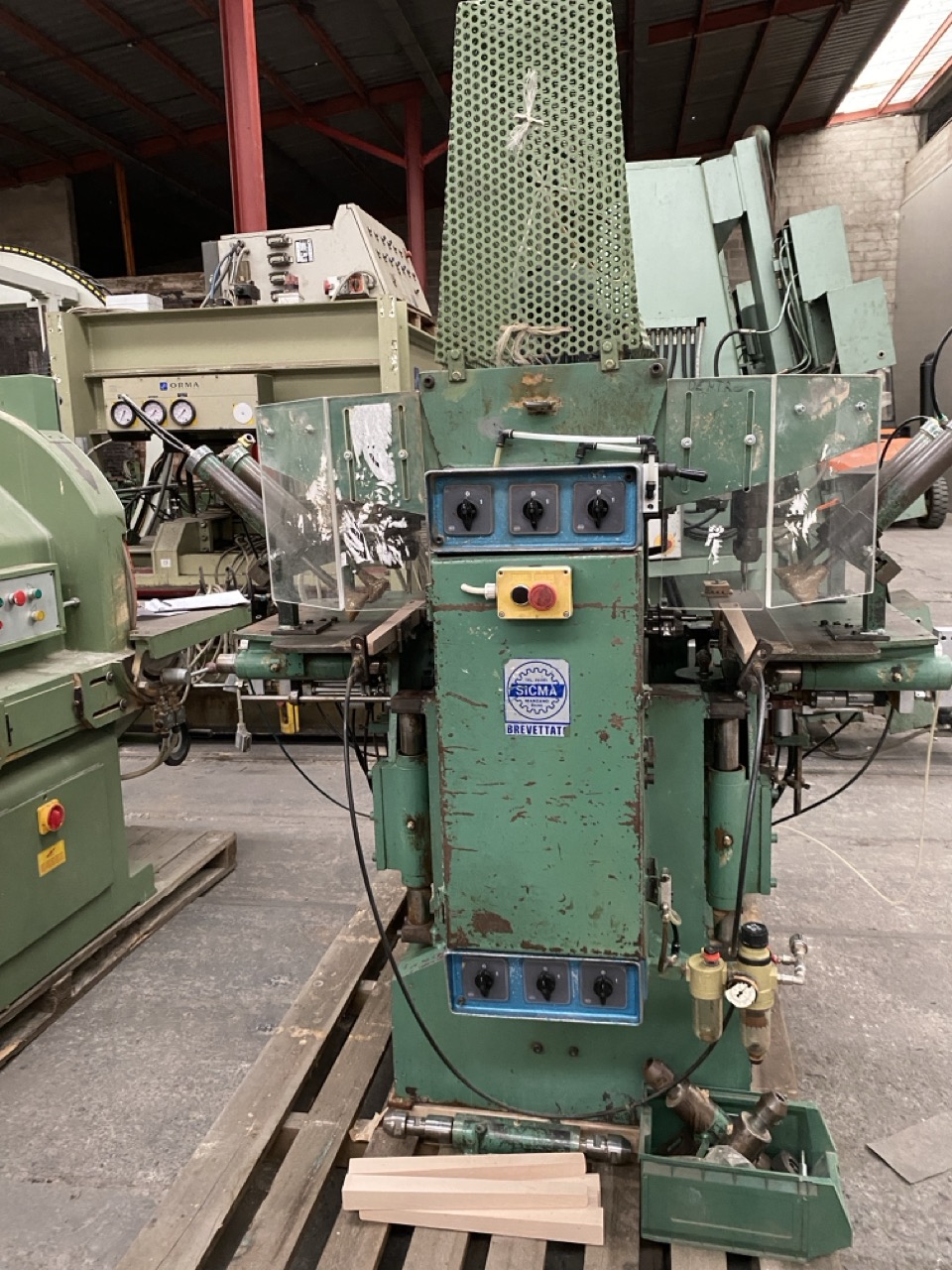 Usato Sicma Mortasatrice doppia orizzontale e verticale