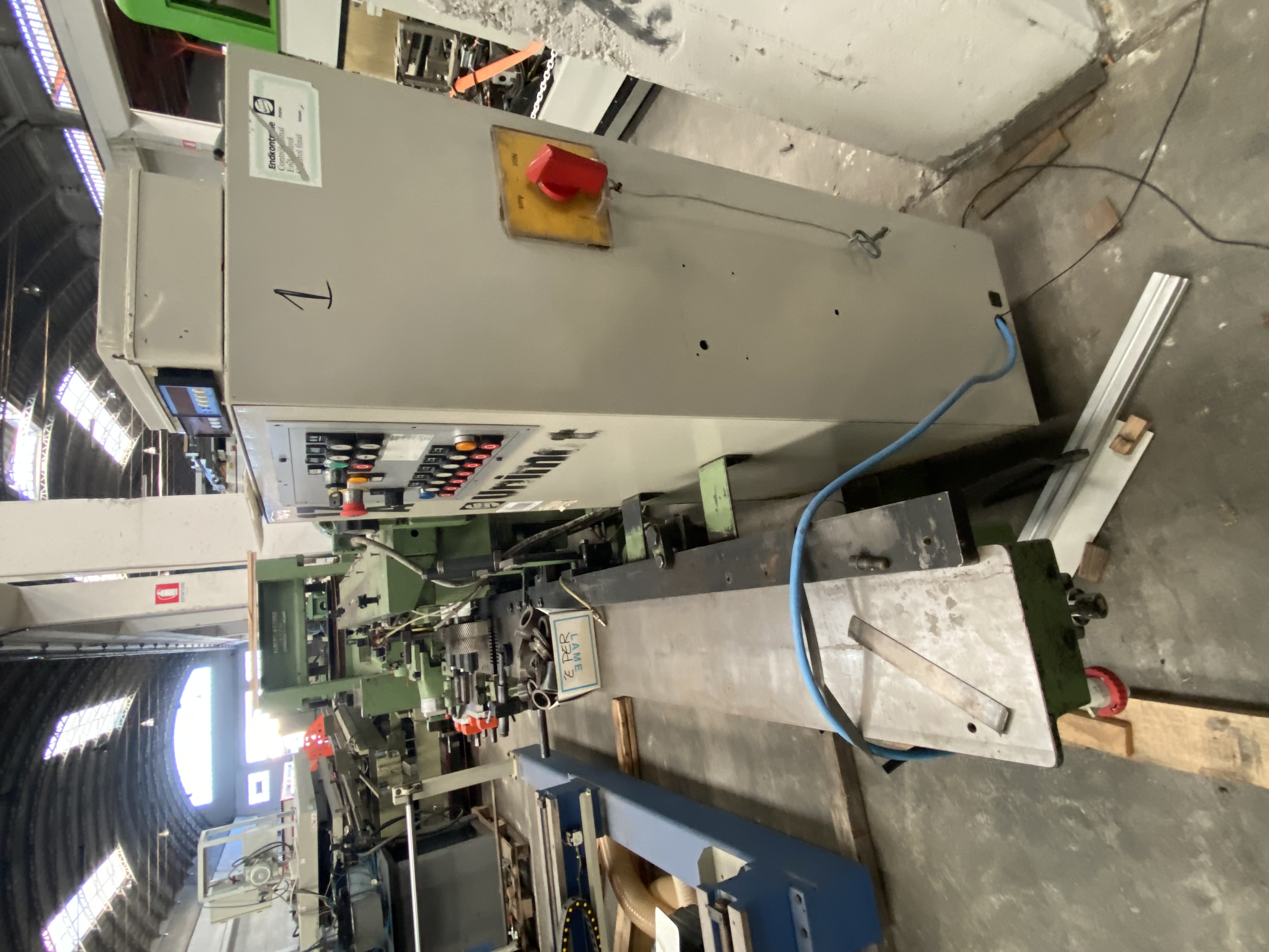 Usato Scorniciatrice Weinig Unimat 17A a 7 alberi