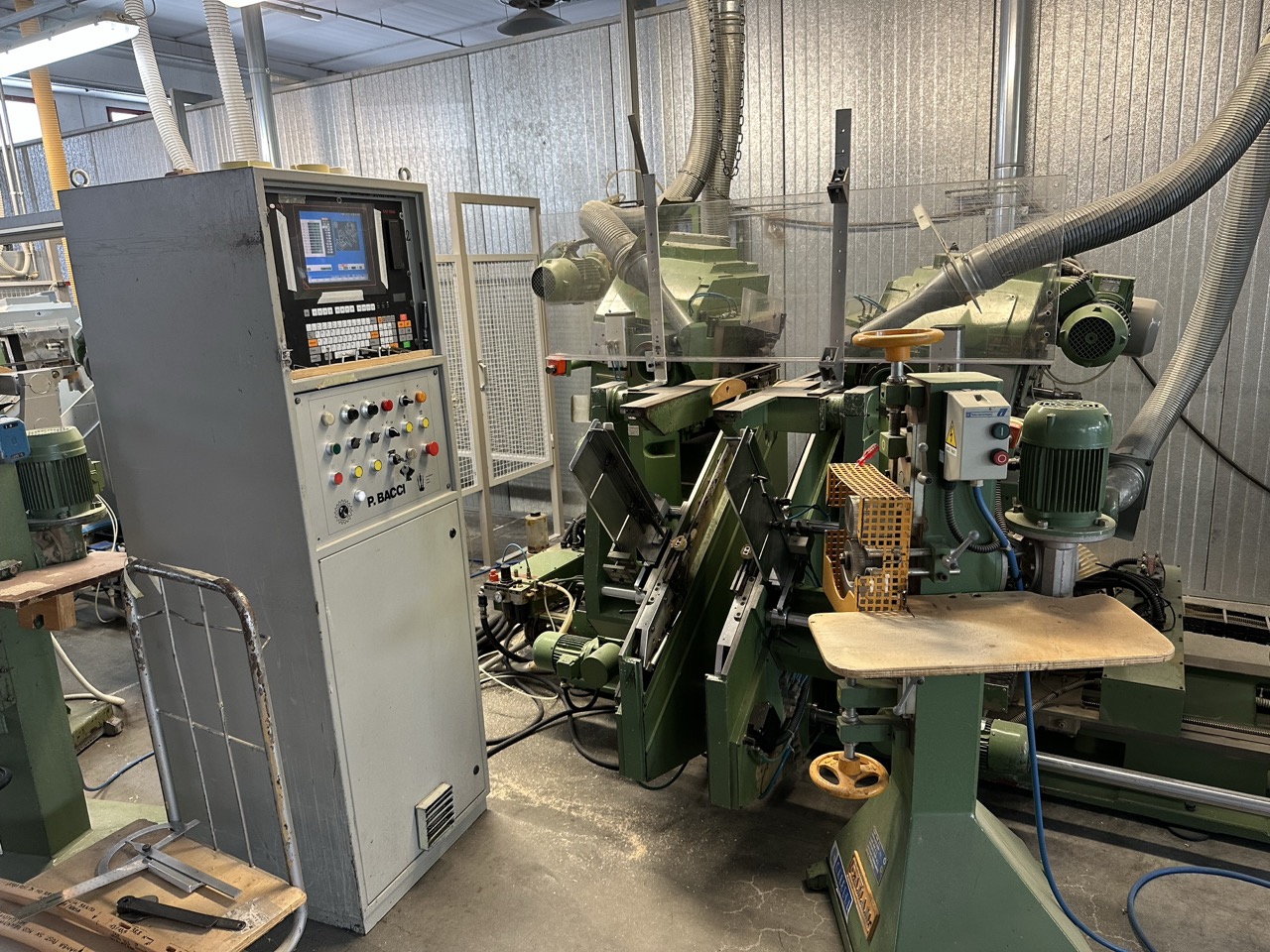 Usato 1993 Bacci TSD-E Tenonatrice Stondante doppia automatica