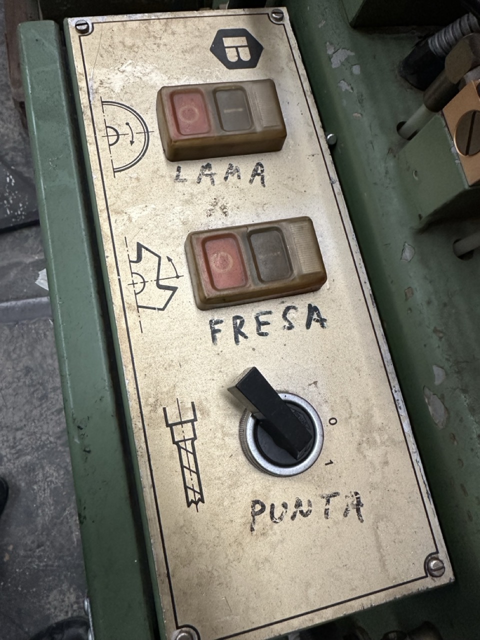 Usato Balestrini Intesta fresa fora modello 1.2.F.