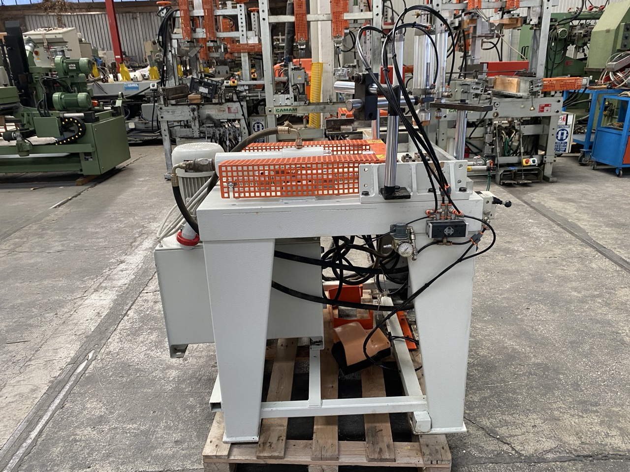 Usato Tecno System Strettoio orizzontale idraulico