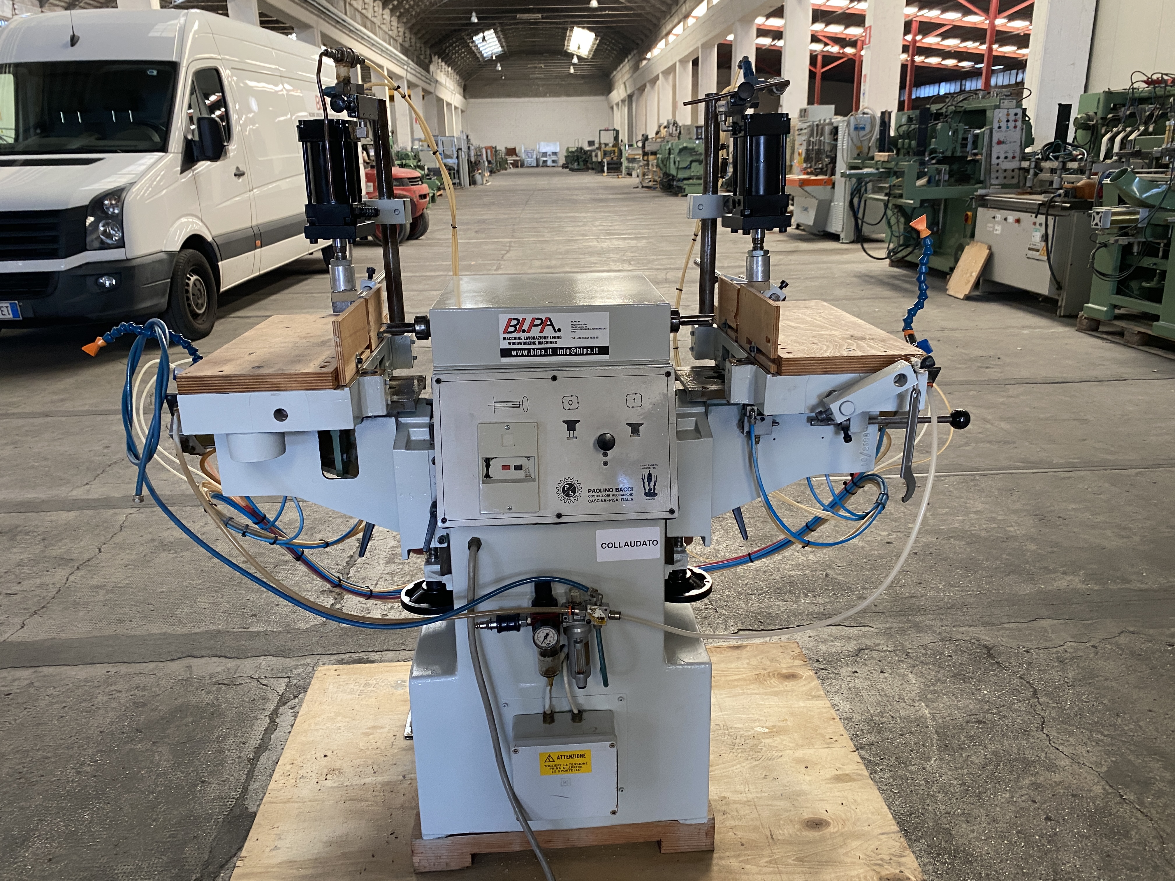 Usato 1995 Bacci MOD Mortasatrice a 2 banchi e 2 punte