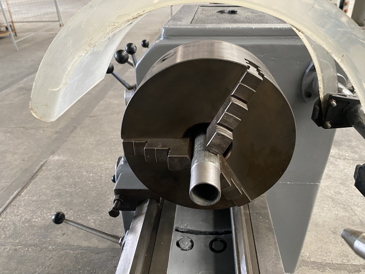 Ricondizionato Nosotti T200/1500 Tornio usato lavorazione ferro completo di accessori