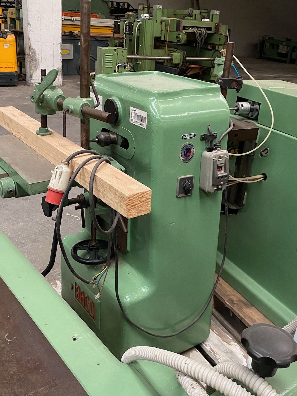 Usato Bacci Mortasatrice doppia a 1 punta per lato