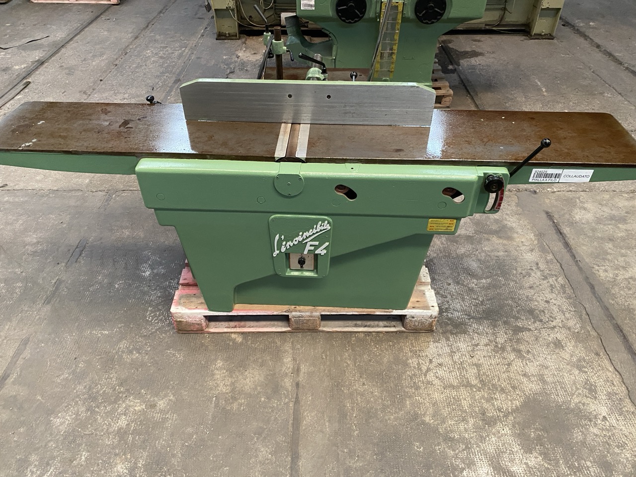 Usato SCM L'Invincibile F4 Pialla a filo + foratrice