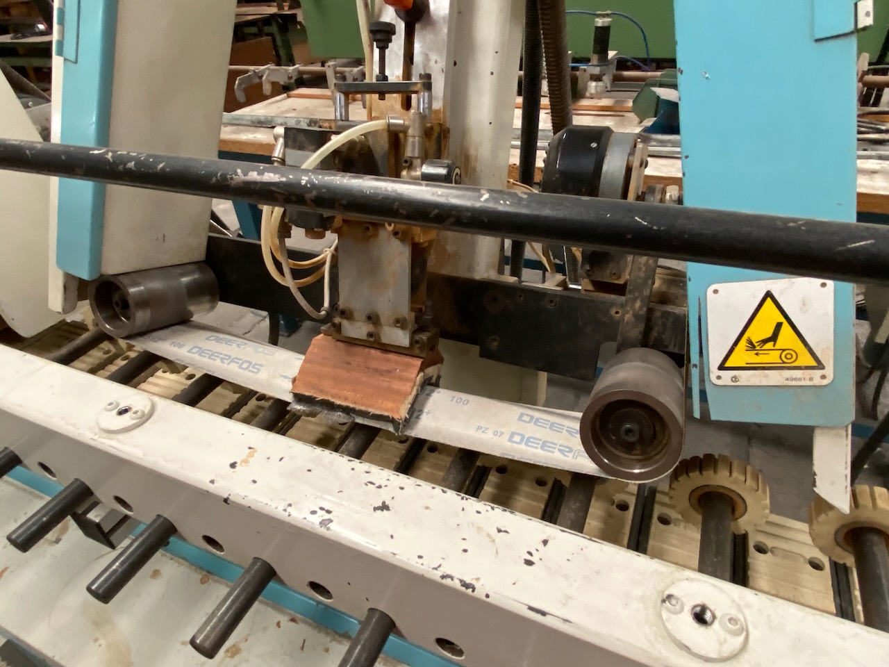 Usato Stefani MVT 2000 Levigatrice verticale a nastri oscillanti inclinabili