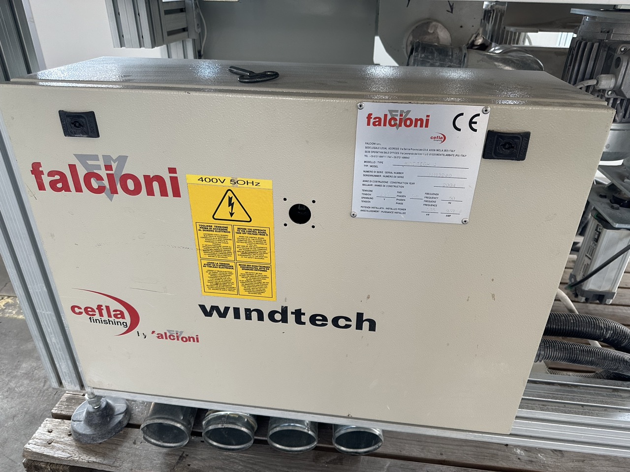 Usato Falcioni Wintek Spazzolatrice 4 lati