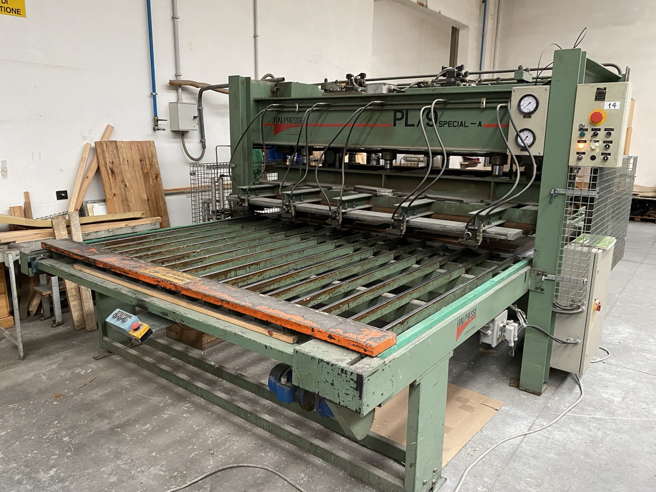 Usato Italpresse Pressa per listellare modello PL/9 Special A