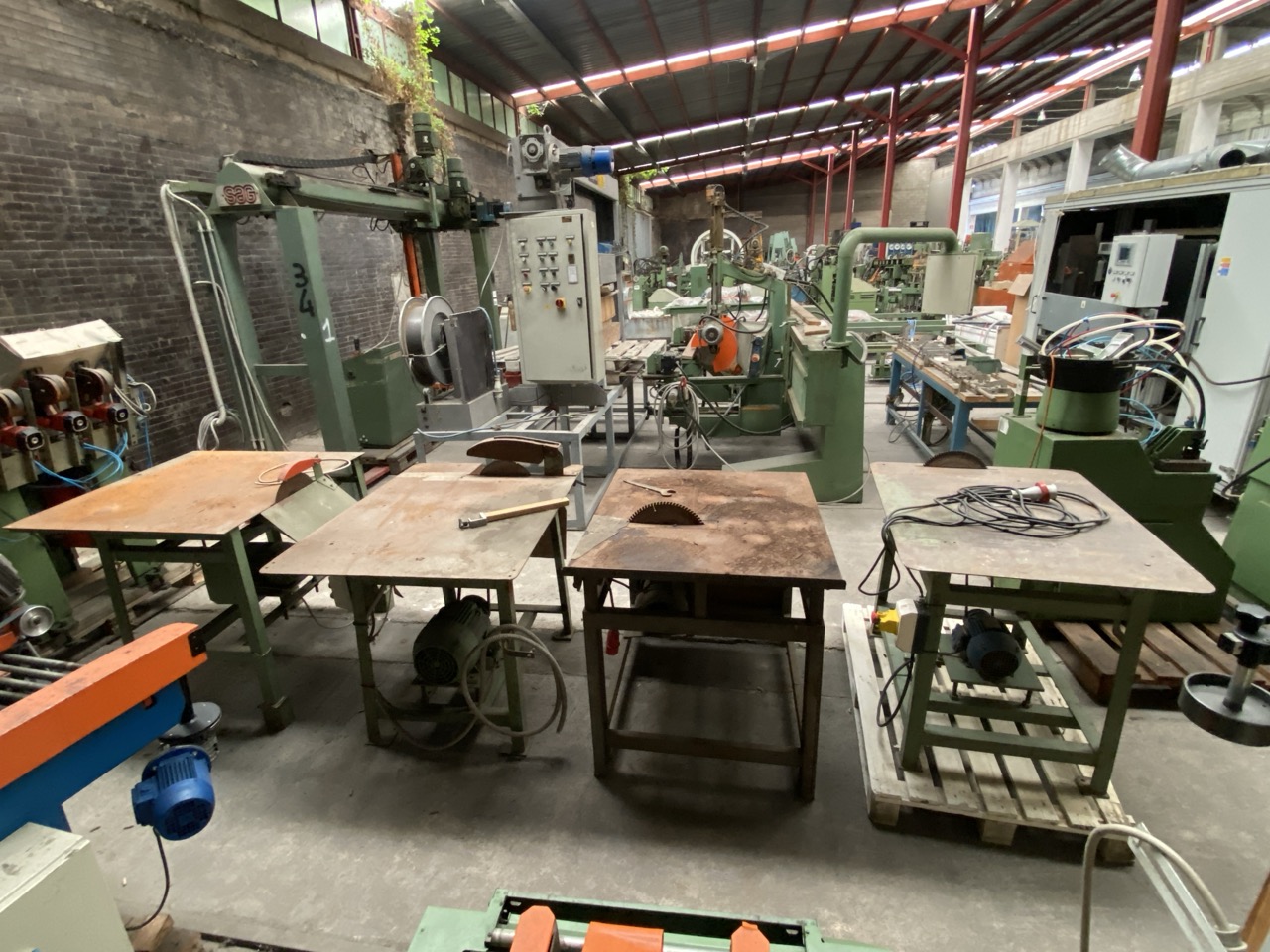 Usato Stock 4 seghe circolari da cantiere